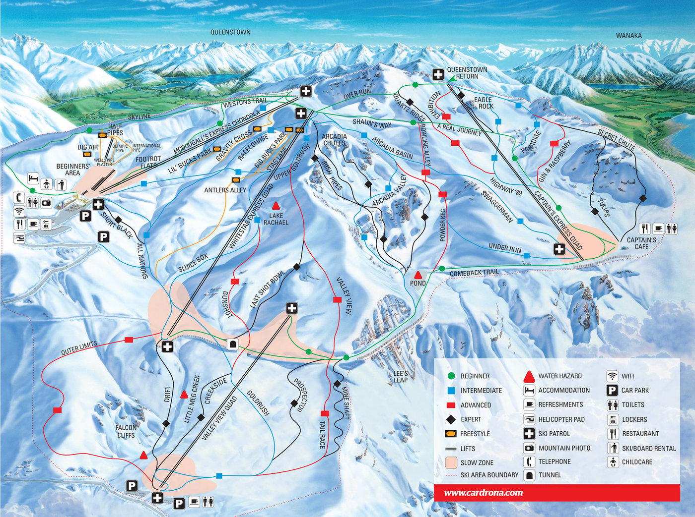 Wanaka Trail Map